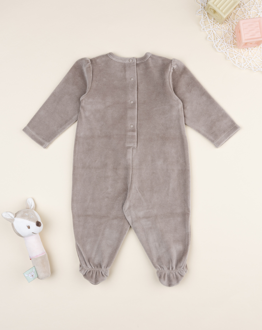 Tutina bimba marrone orsetti