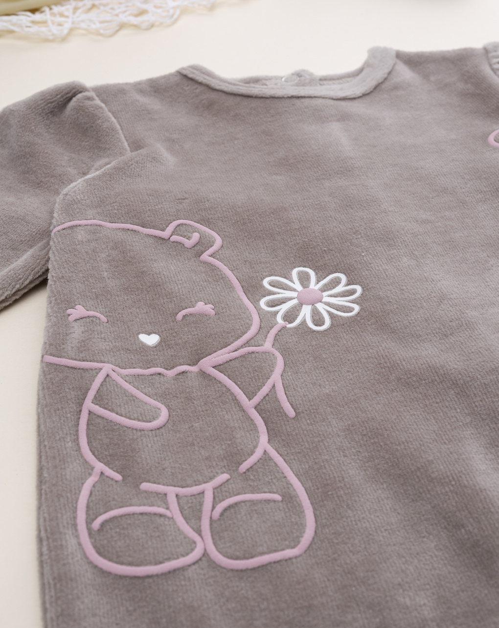 Tutina bimba marrone orsetti