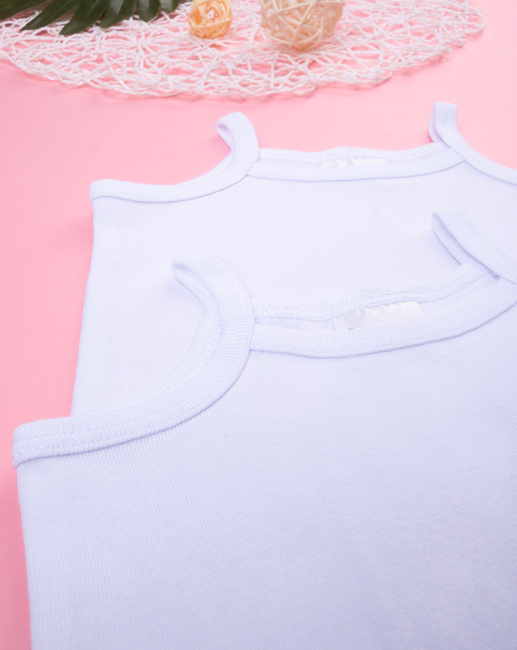 Pack x2 body canotta spalla stretta