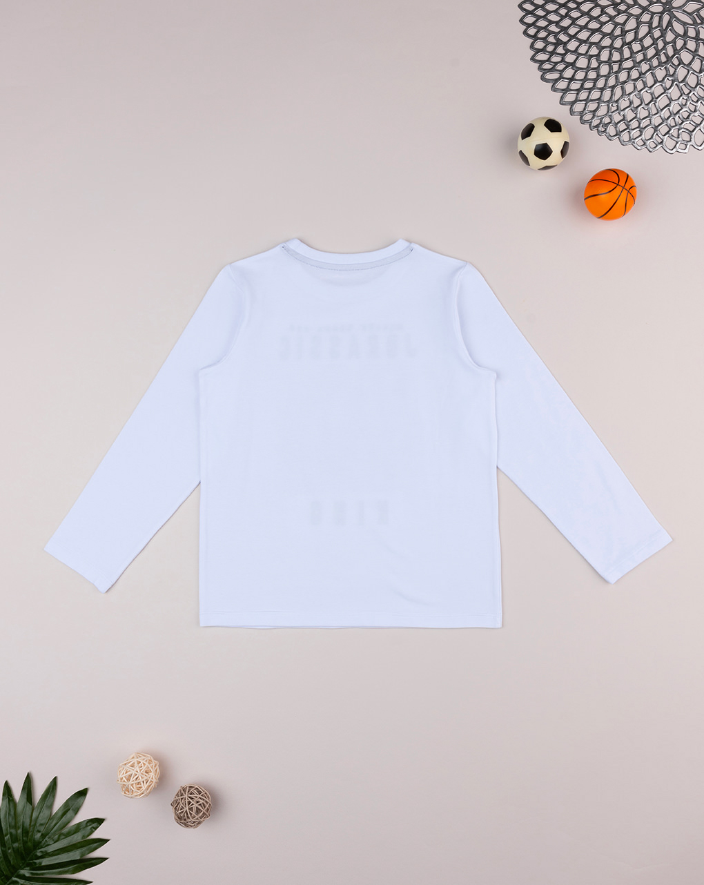 T-shirt bimbo bianca jurassic