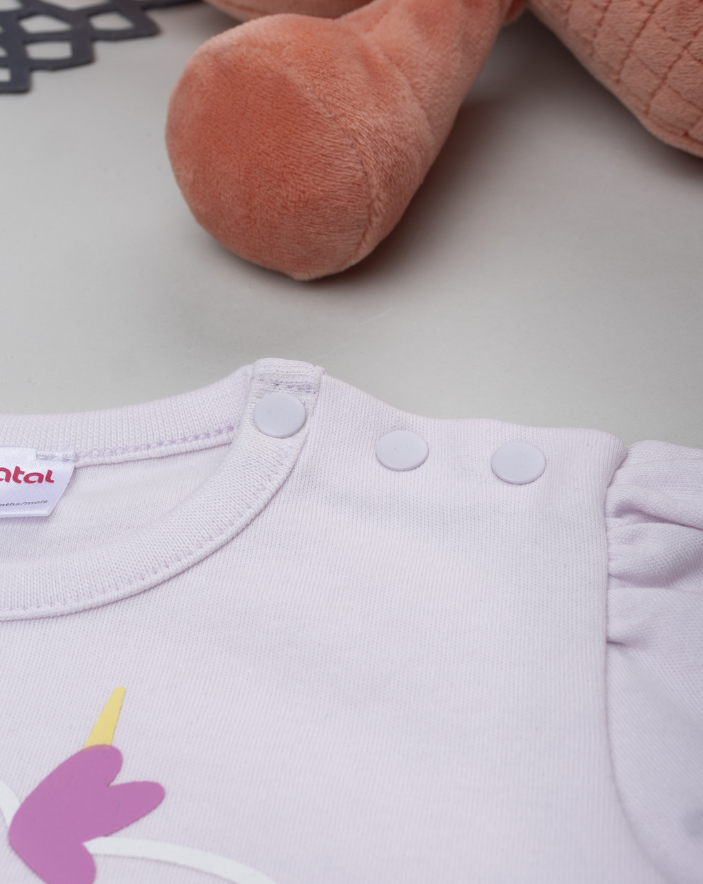 Pigiama lungo bimba rosa/blu unicorni