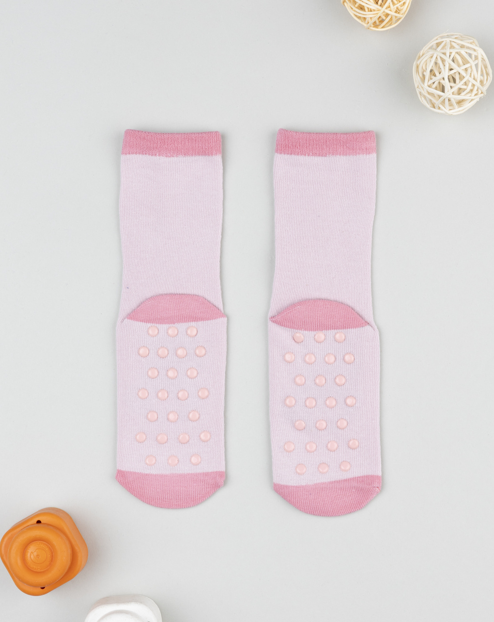 Antiscivolo bimba rosa gatti
