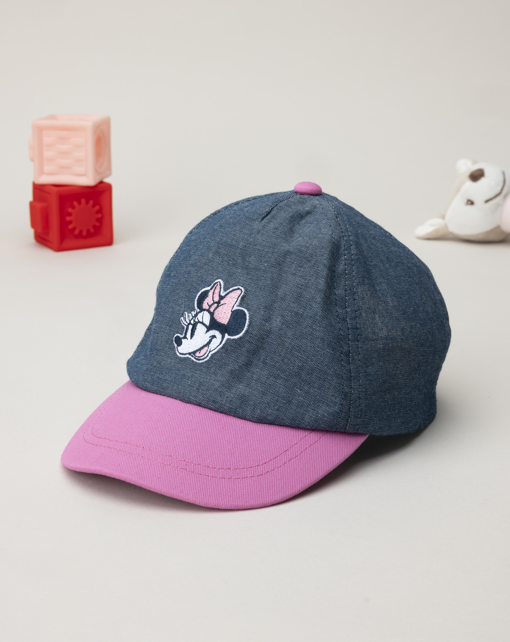 Cappello denim bambina disney minnie