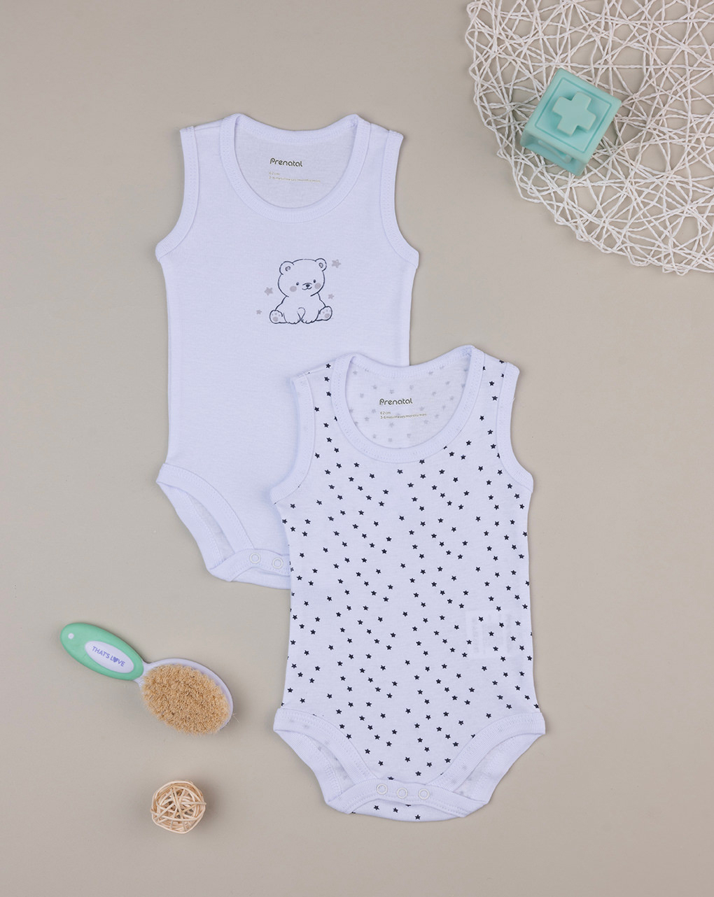 Pack 2 body a canotta