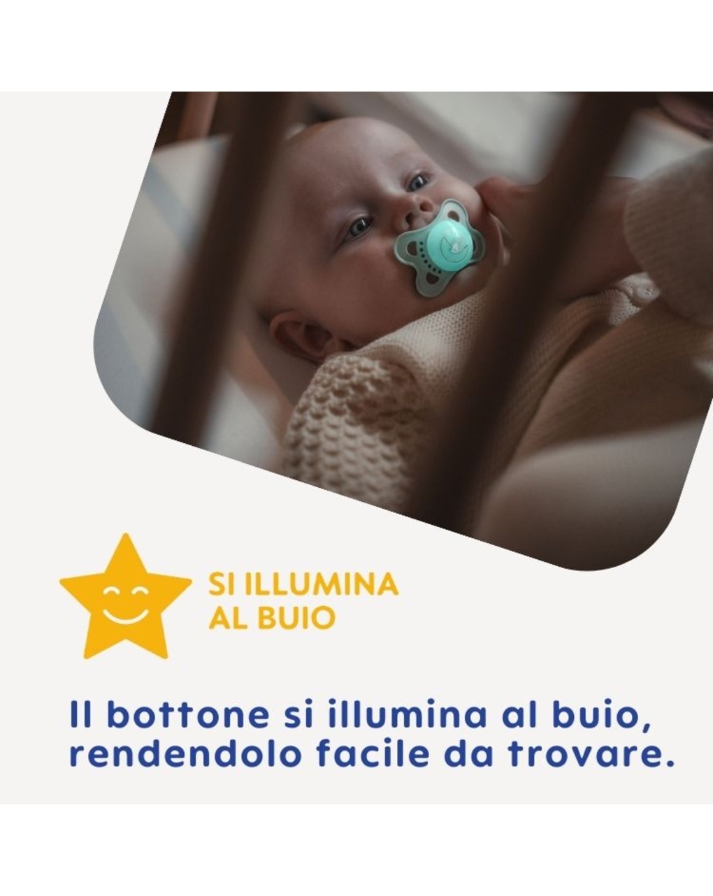 Succhietto original start night 0-2 mesi set da 2 silicone e porta ciuccio sterilizzatore, lilla - mam