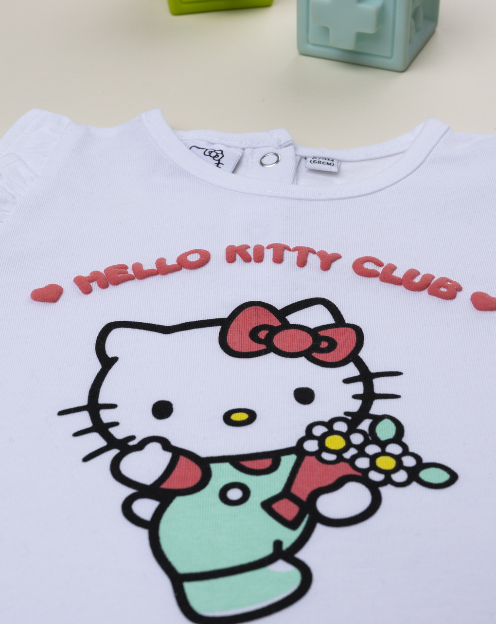 Canotta bimba hello kitty con frill