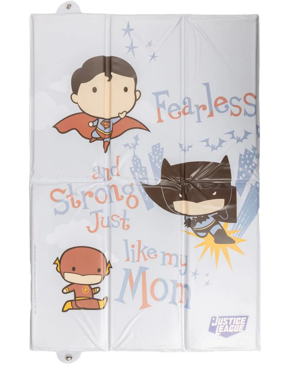 Piano cambio pieghevole 56x38 - justice league