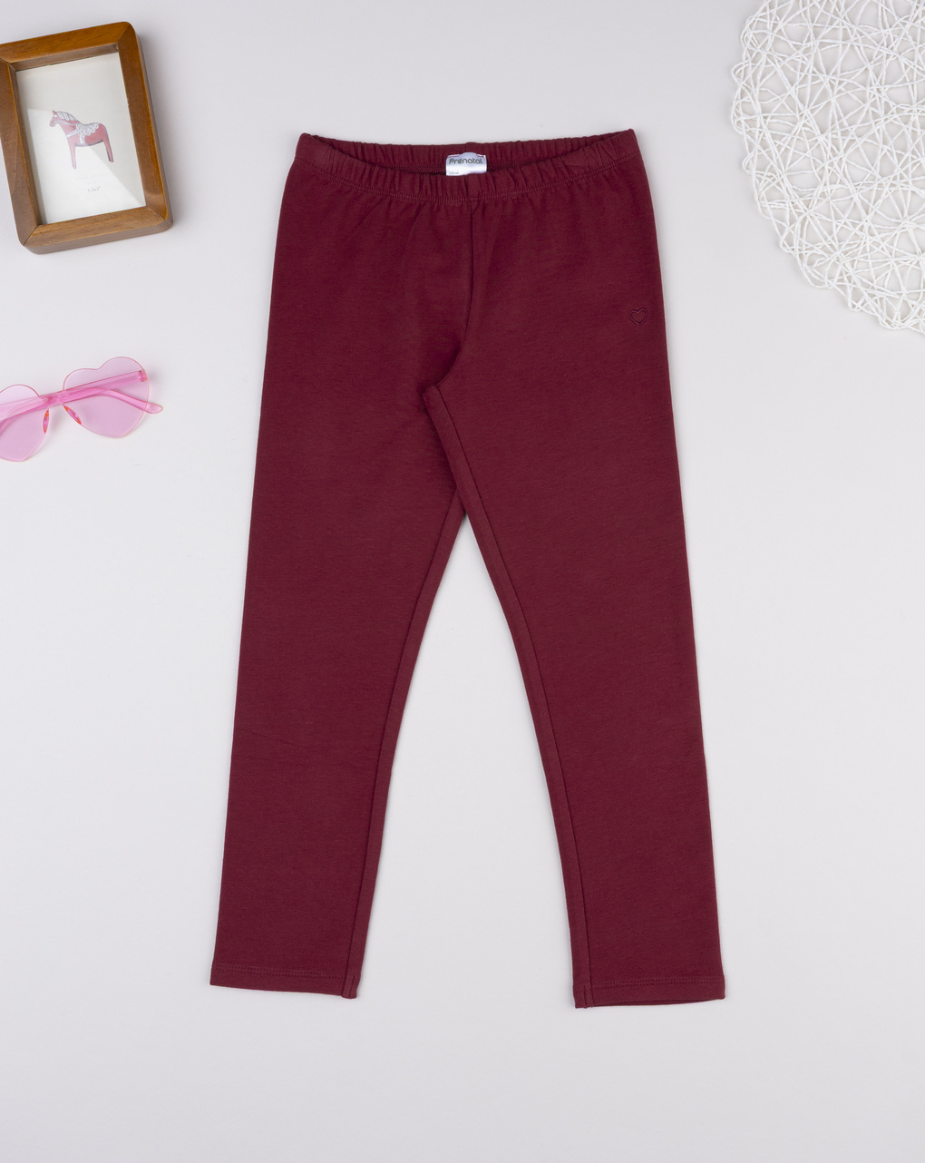 Legging bimba bordeaux