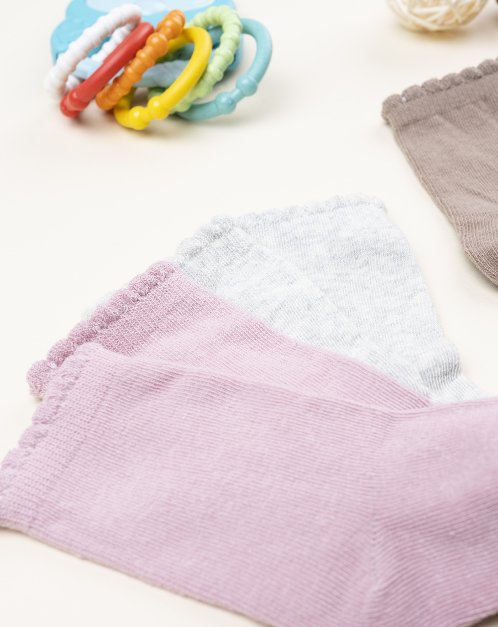 Pack 4 gambaletti bimba autumn color