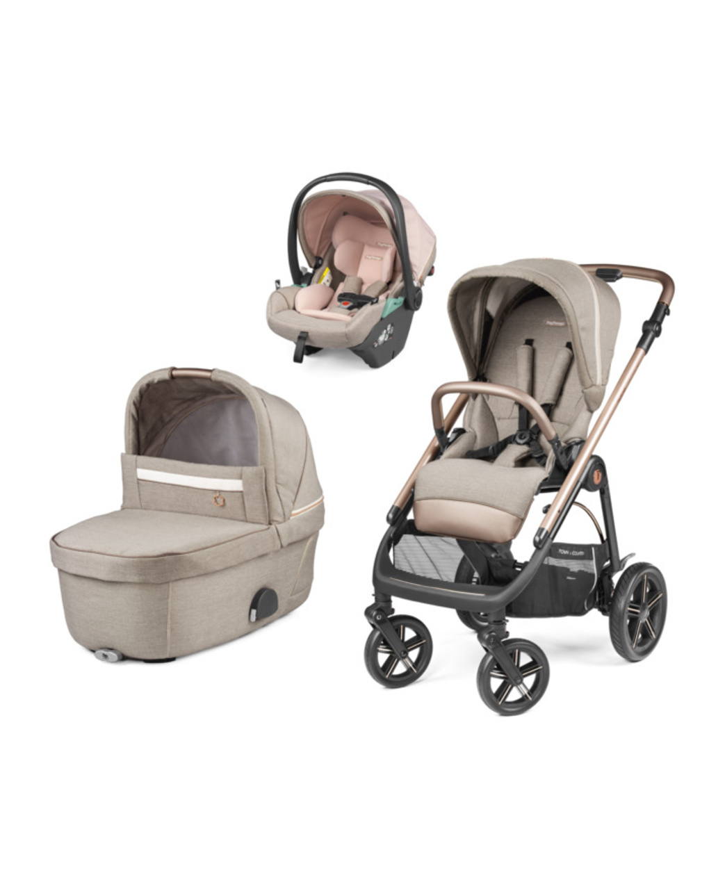 Trio veloce tc brio belvedere lounge - mon amour - peg perego