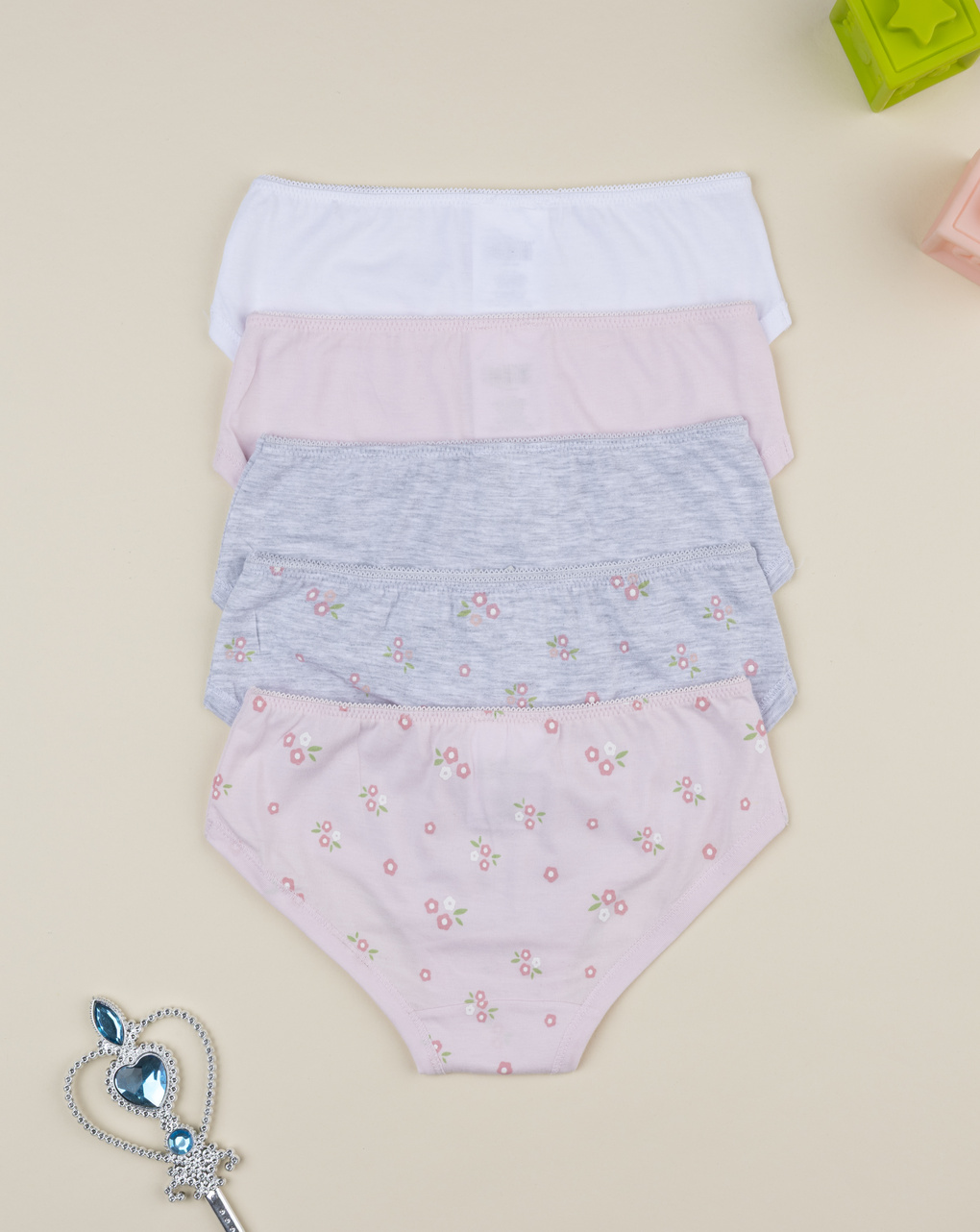 Pack 5 slip bimba lovely