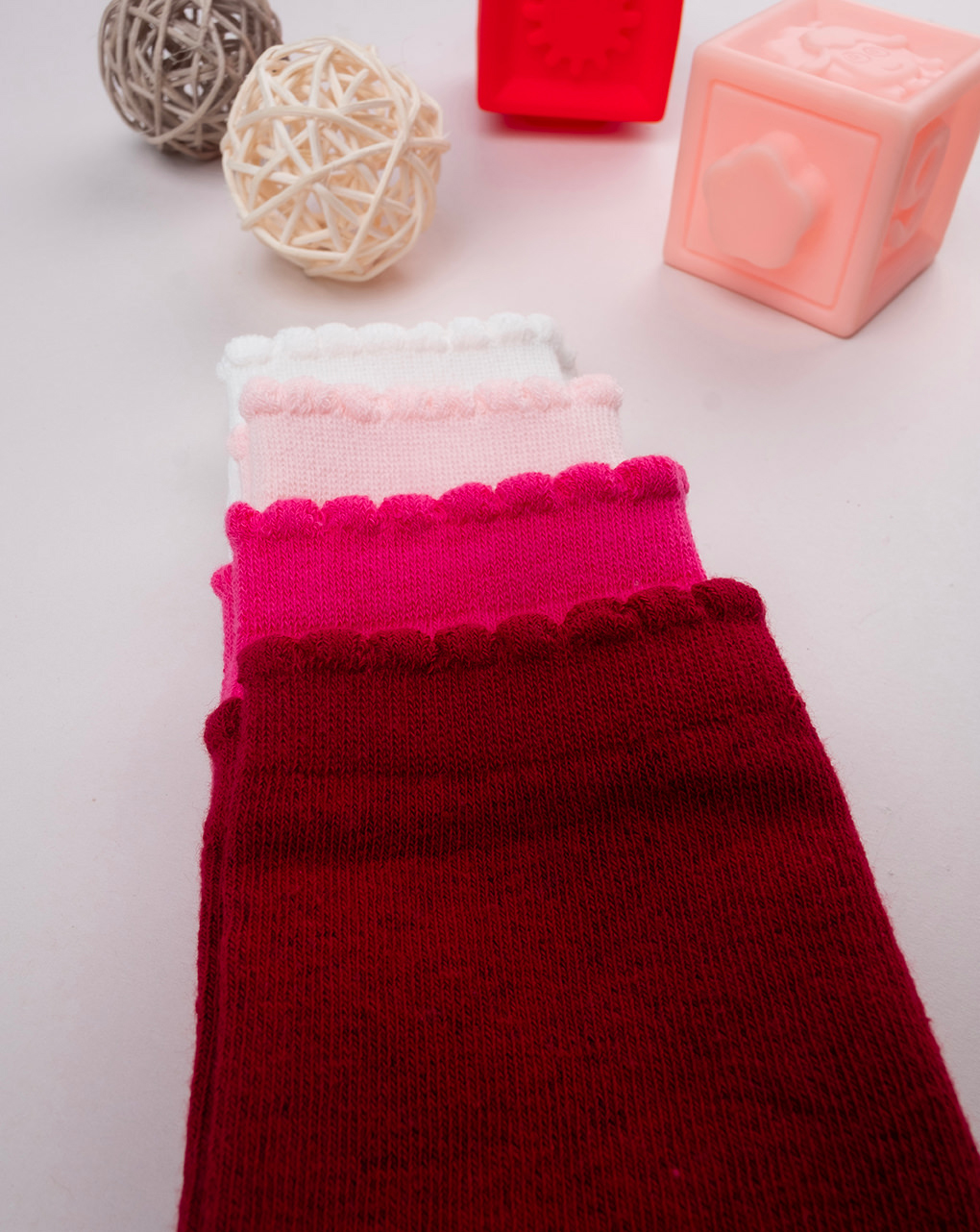 Pack 4 gambaletti bambina