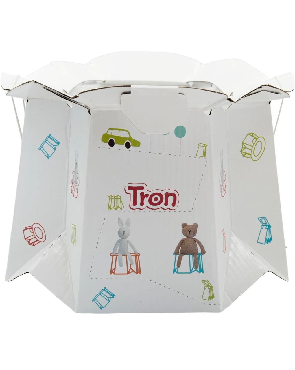 Vasino da viaggio usa e getta monouso biodegradabile per bambini - tron