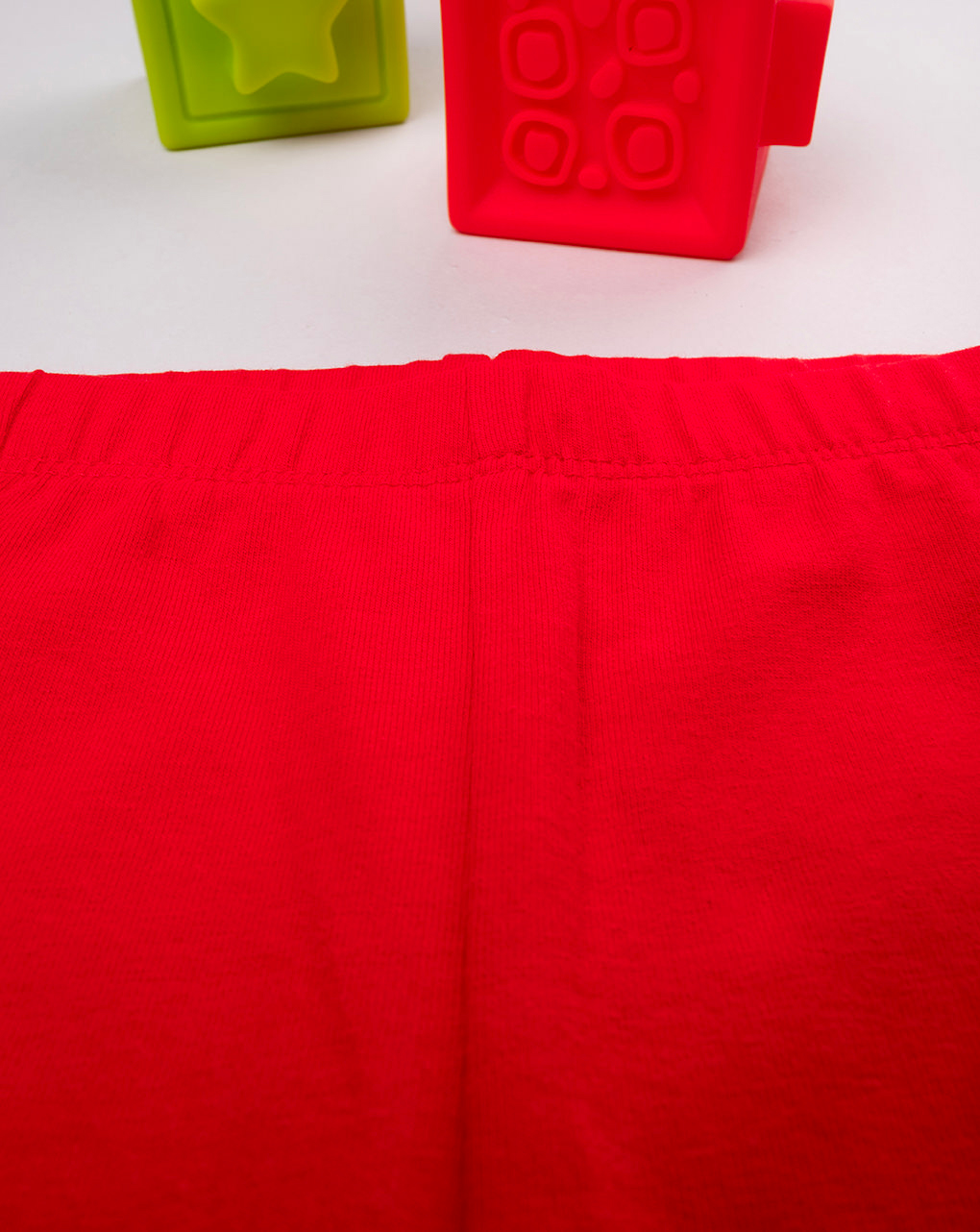 Leggings 3/4 bimba rosso