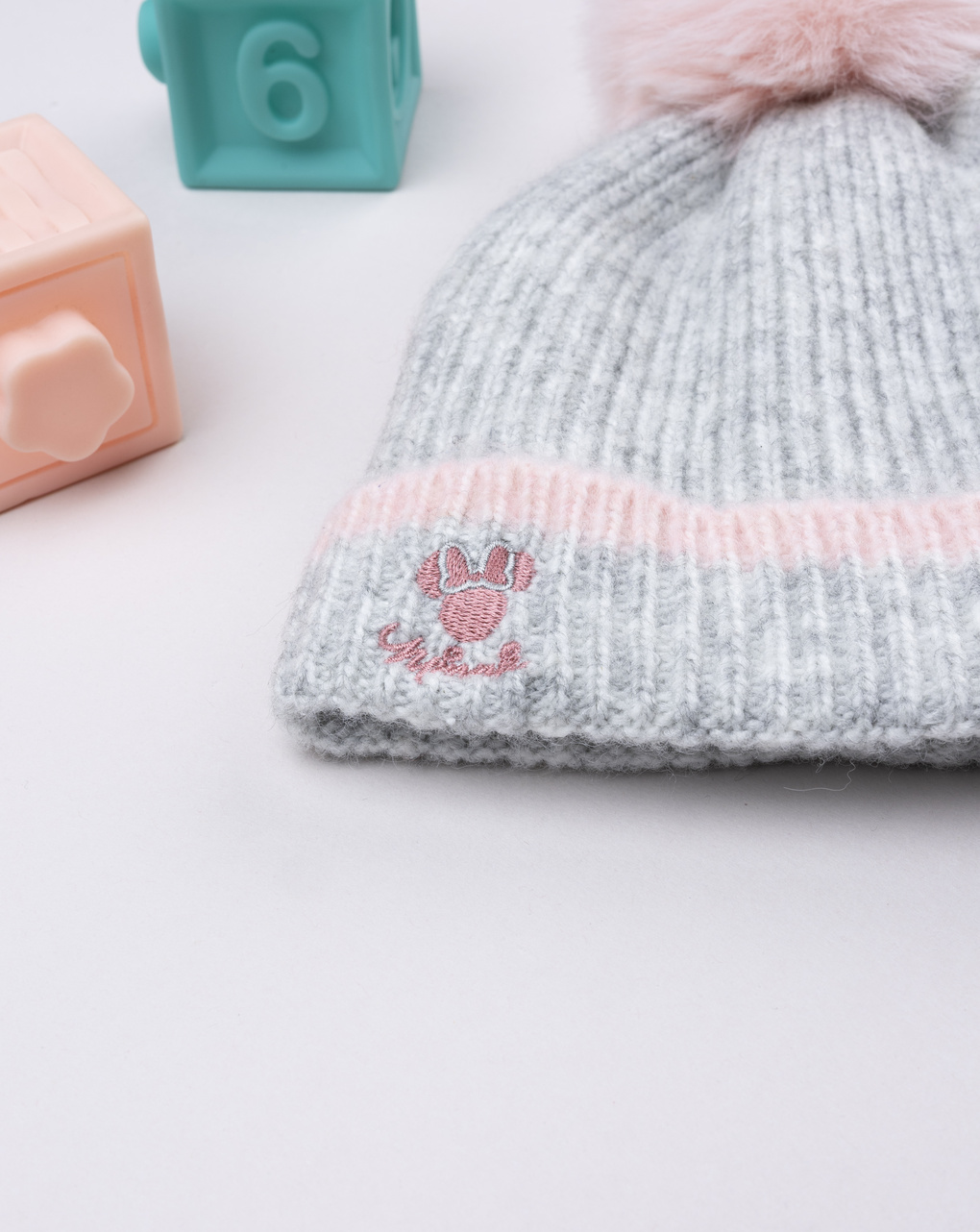 Berretto pon pon bambina disney minnie