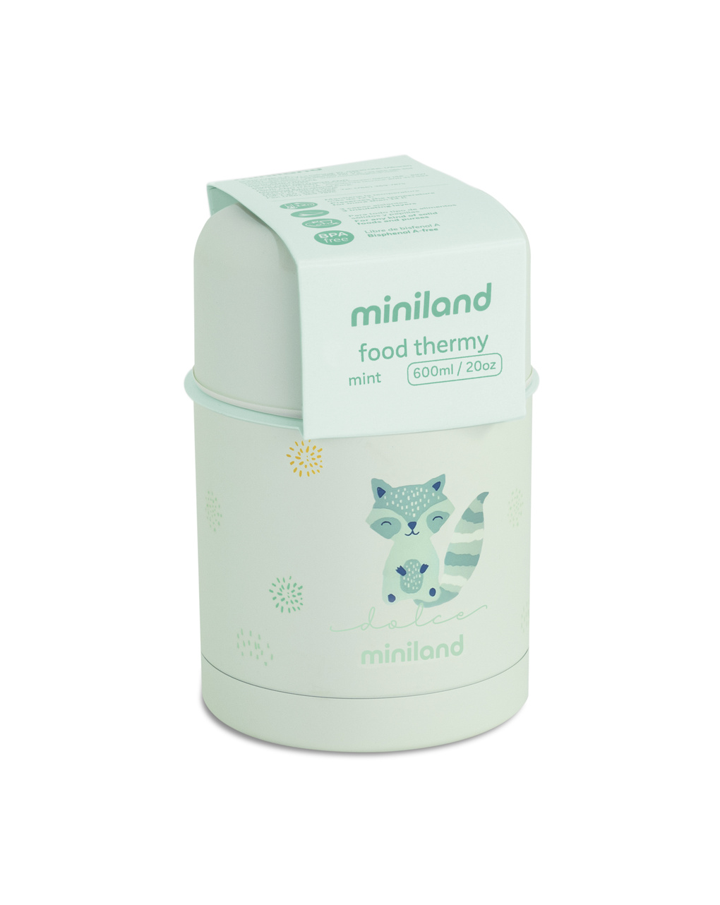 Thermos per alimenti food thermy mint - miniland