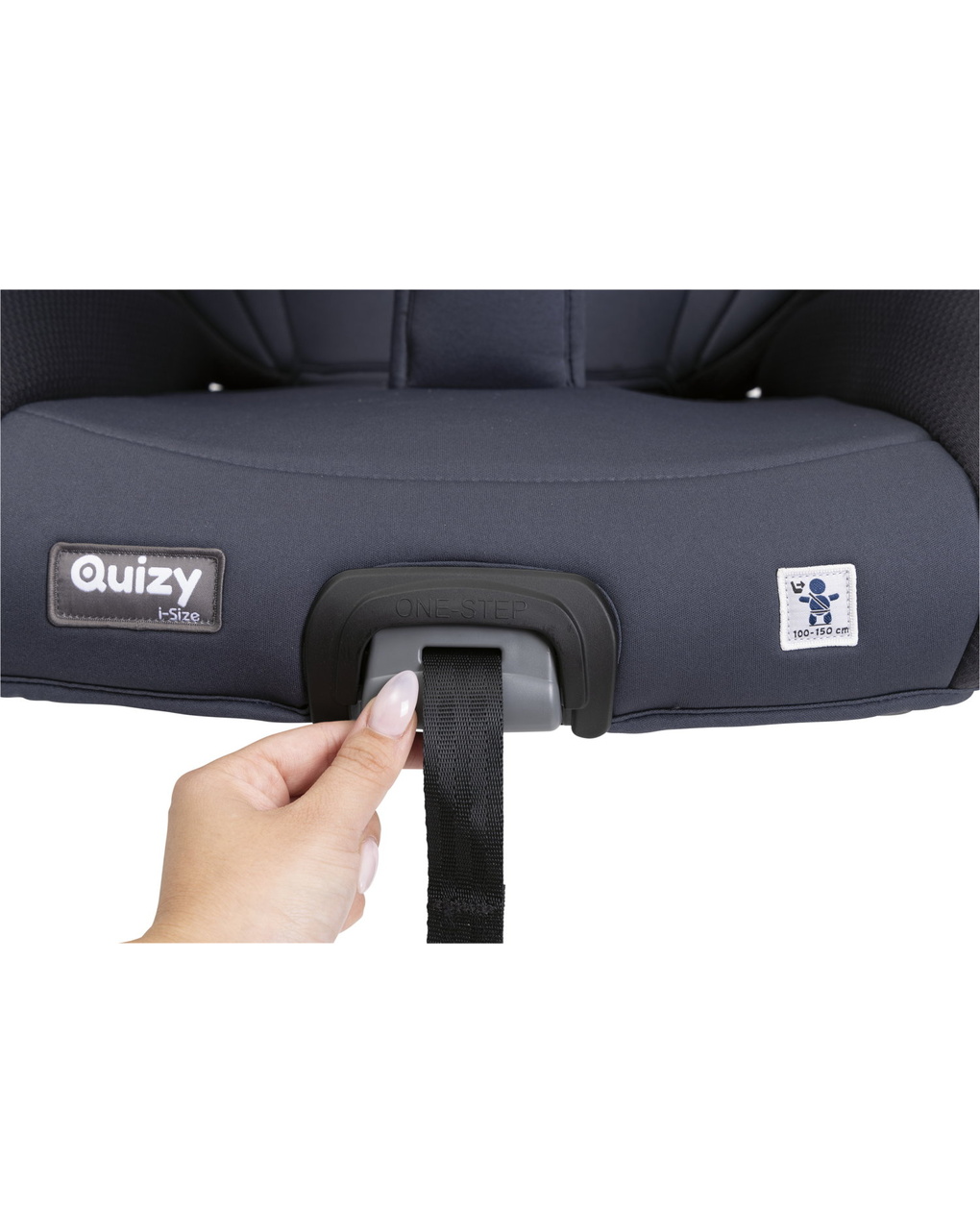 Seggiolino auto quizy i-size black (100–150 cm) - chicco