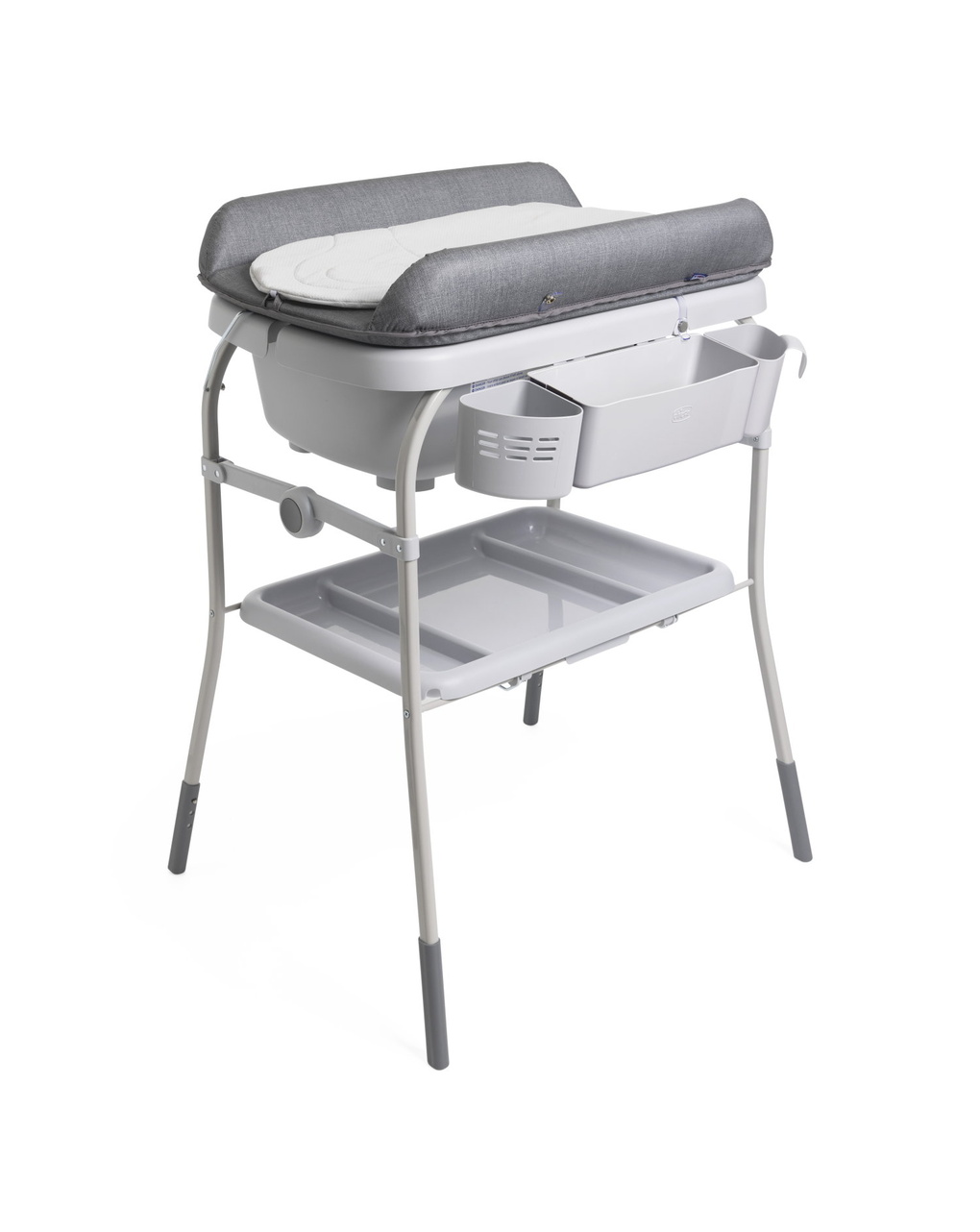 Bagnetto fasciatoio cuddle & bubble graphite melange - chicco