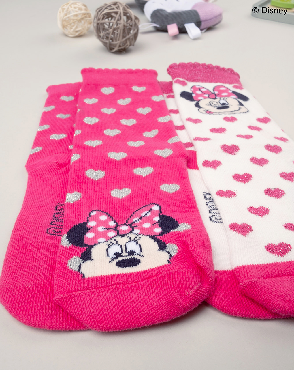 Pack 2 calze bimba "minnie"