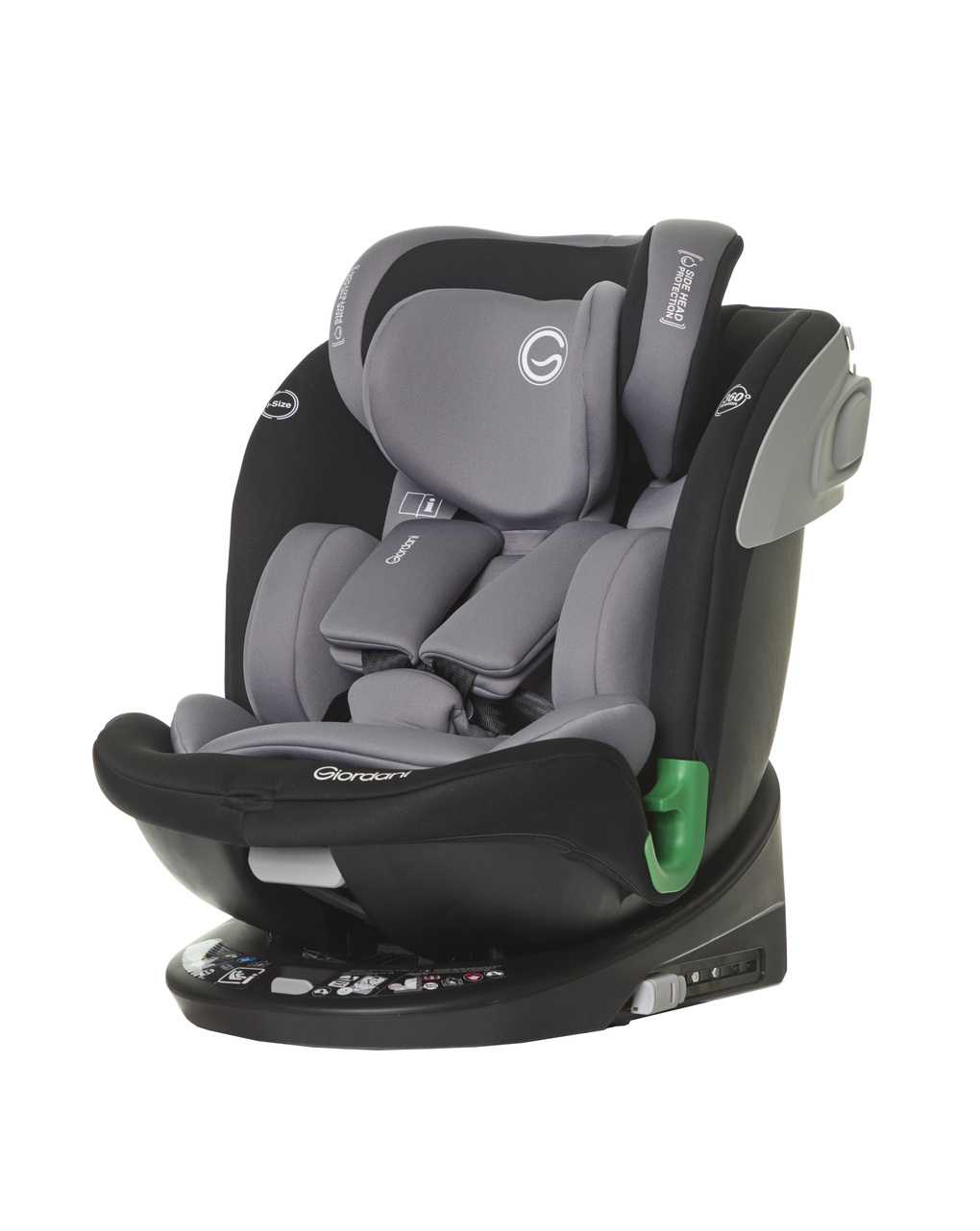 Seggiolino auto jupiter (40-150cm) 0-12anni - giordani