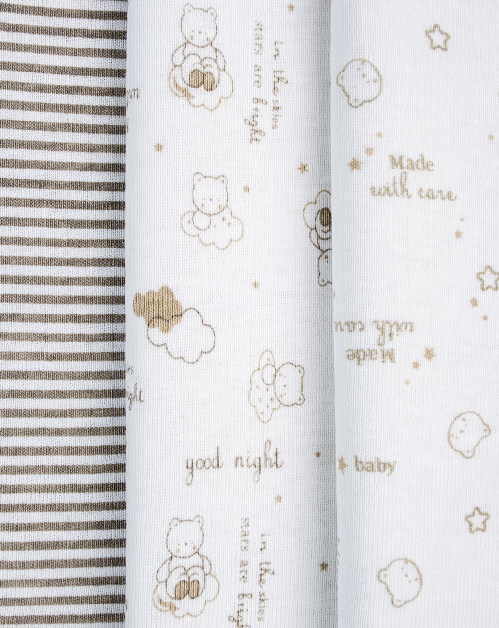 Pack 5 body short unisex "oro"