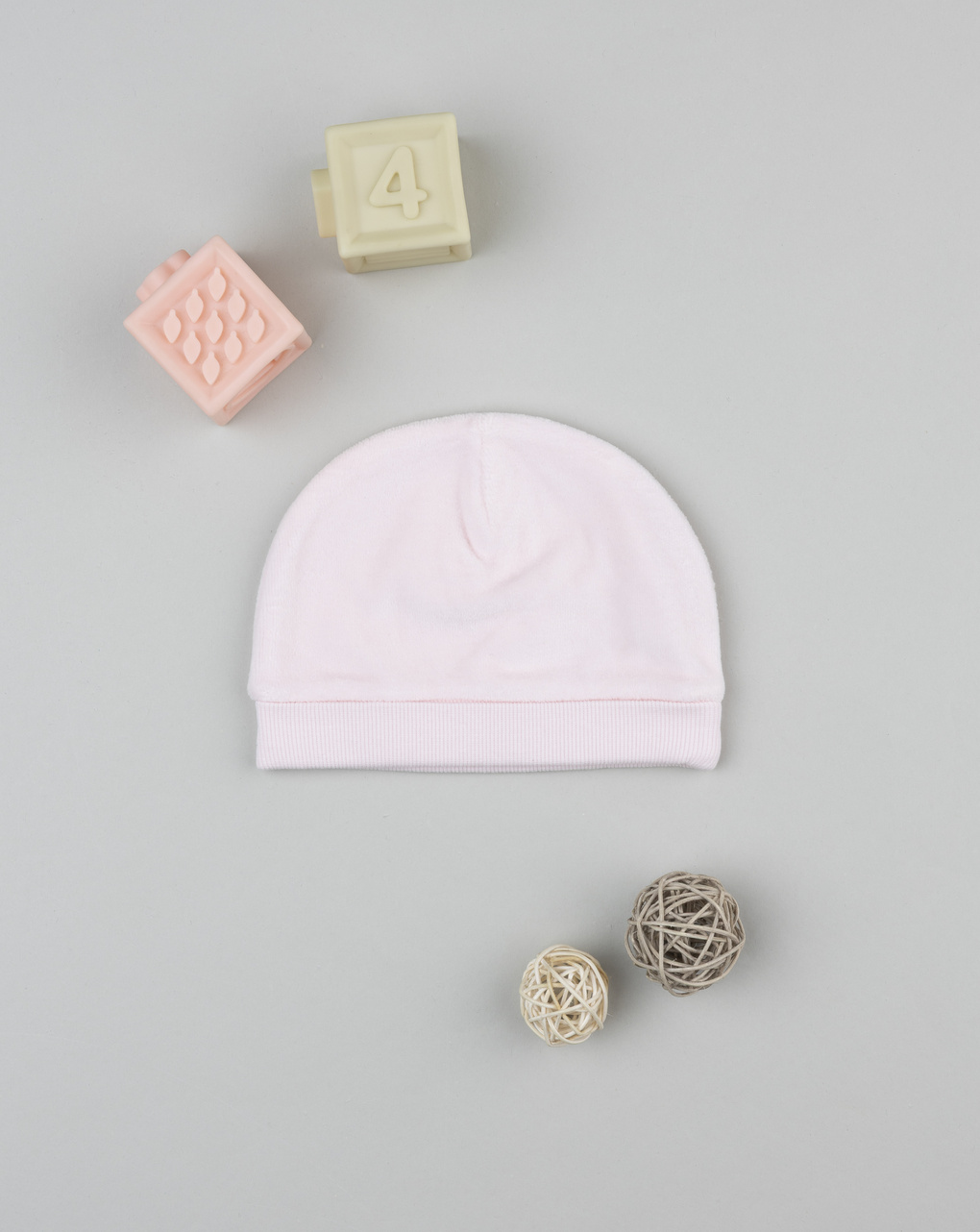 Berretto cuculo rosa bimba