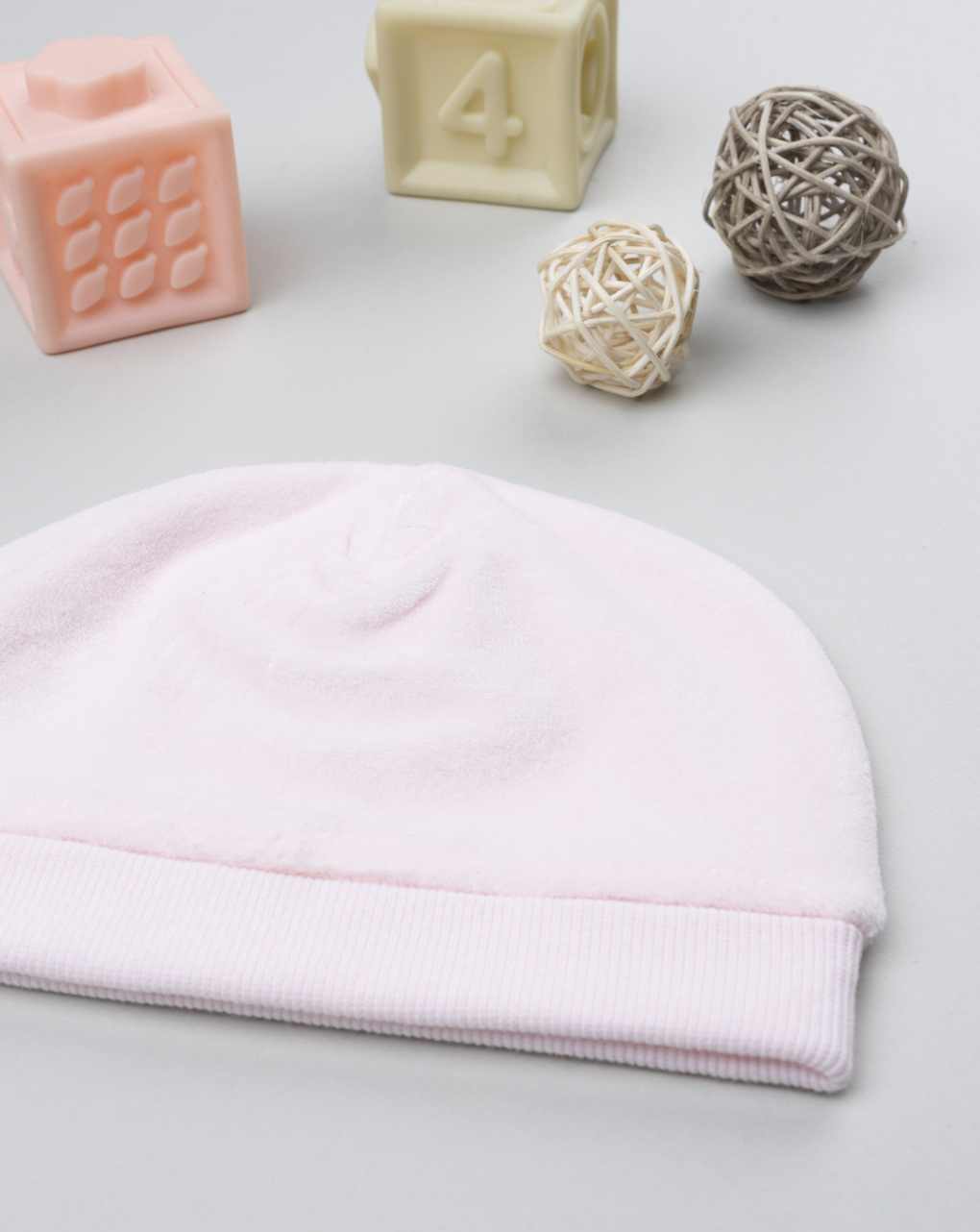 Berretto cuculo rosa bimba