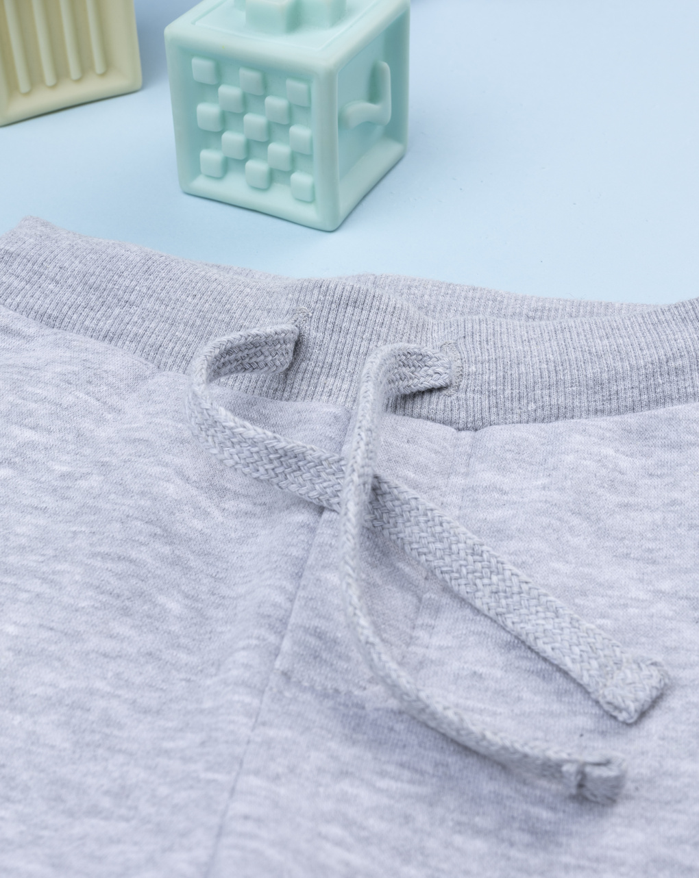 Pantalone felpato bimbo grigio "dinosaur"