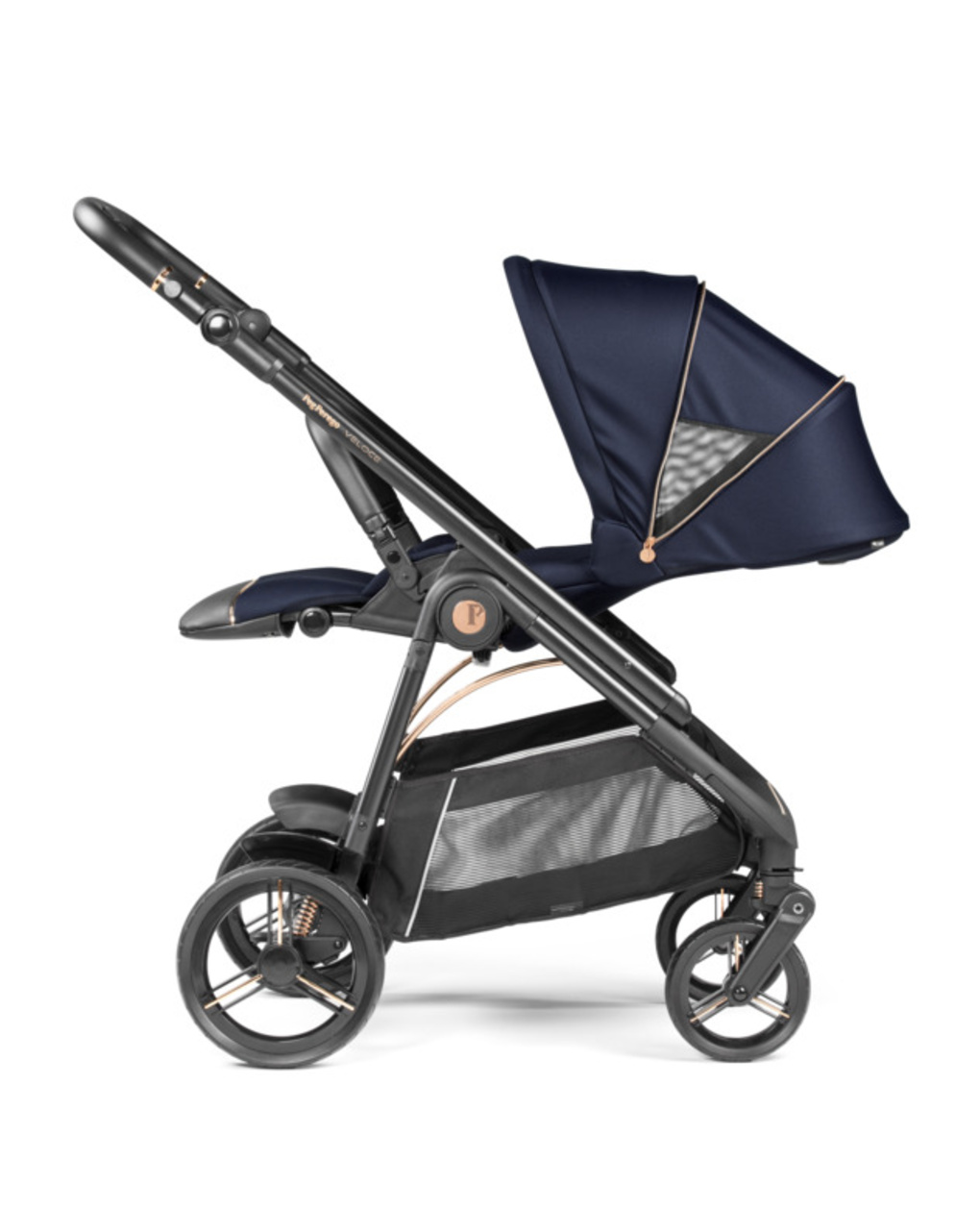 Trio veloce brio belvedere slk - blue shine - peg perego