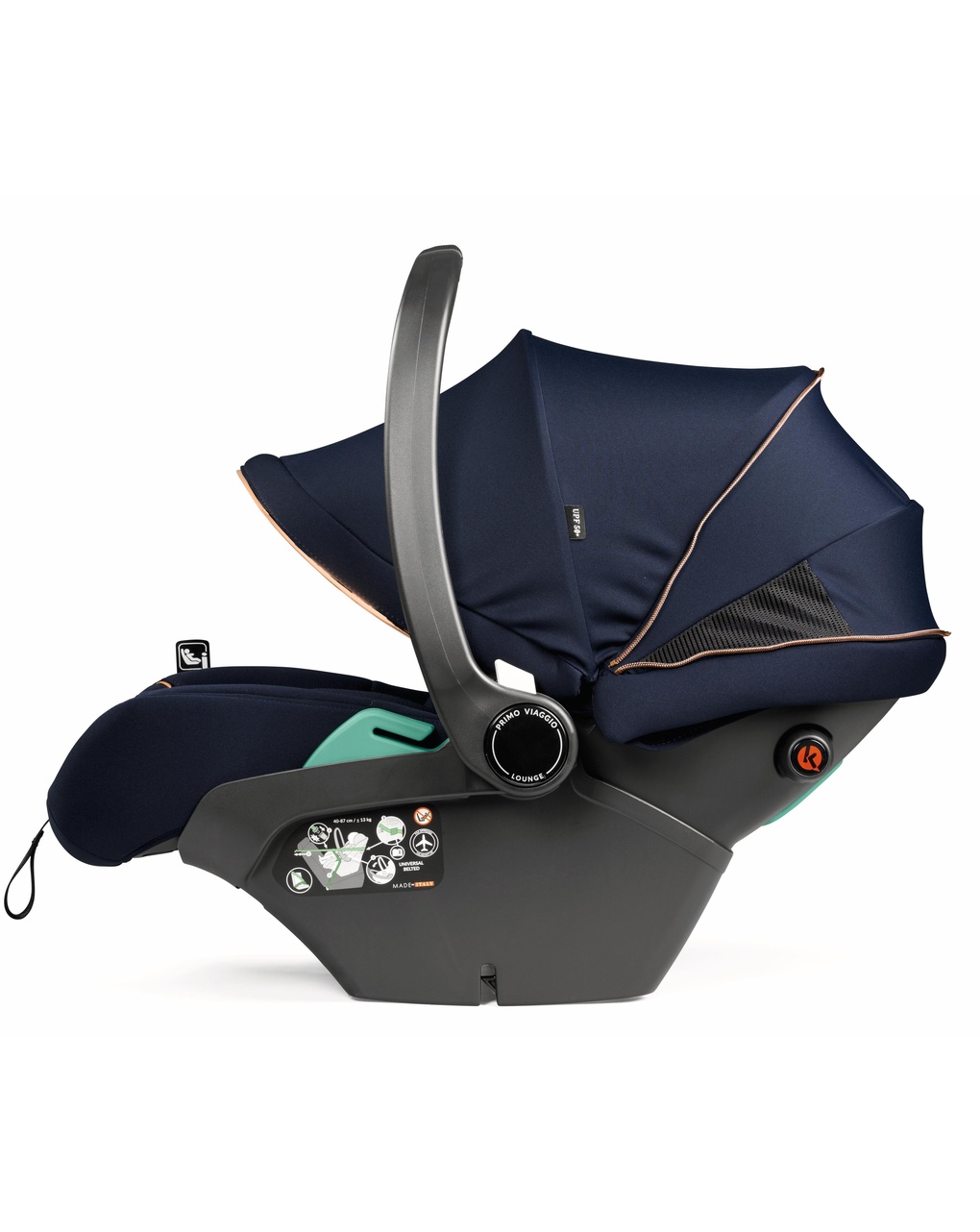Trio veloce brio belvedere lounge - blue shine - peg perego