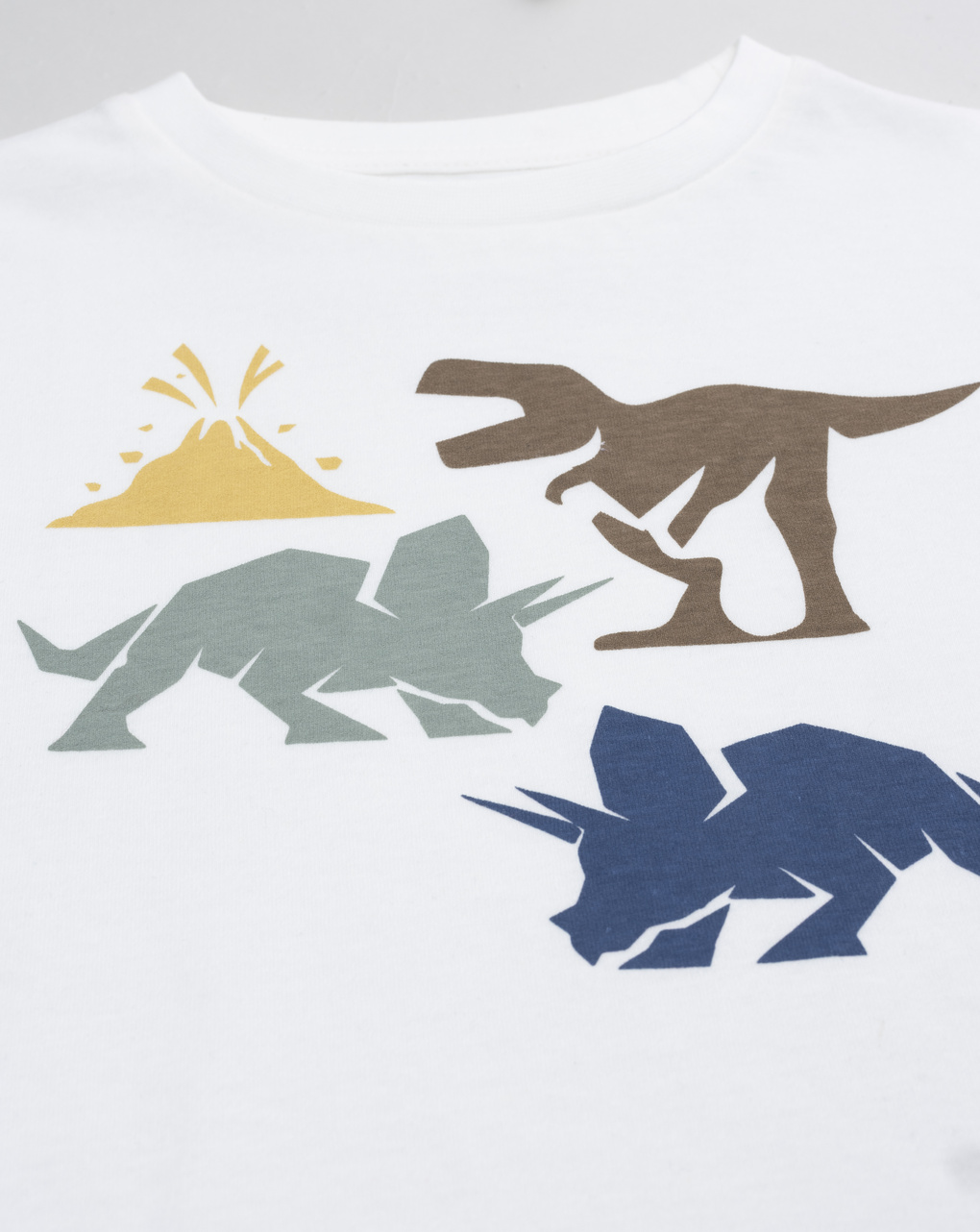 T-shirt bimbo bianca stampata