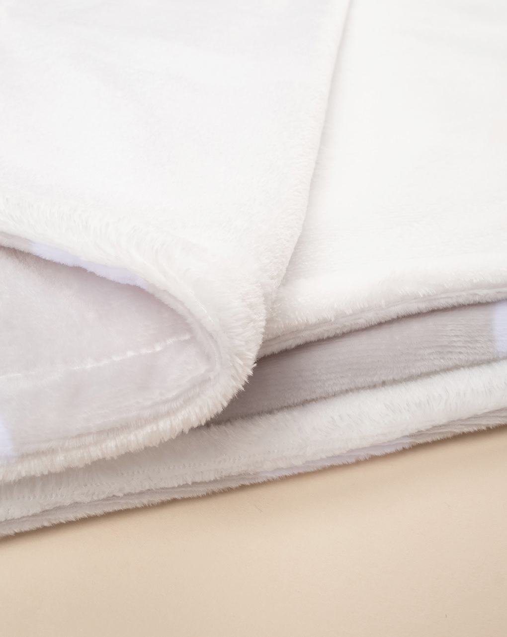 Coperta letto pile unisex gray