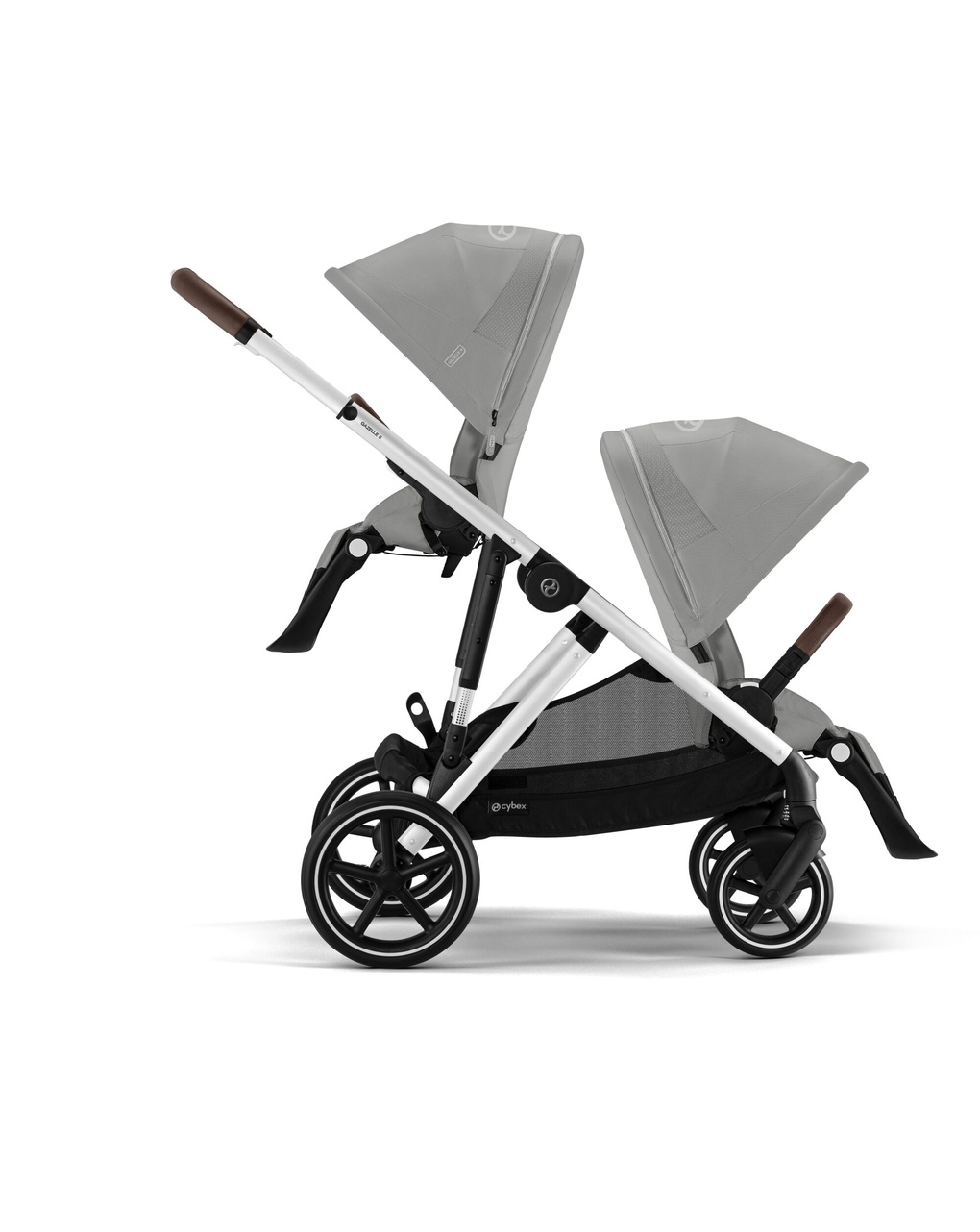 Passeggino gazelle s slv stone grey mid grey - cybex