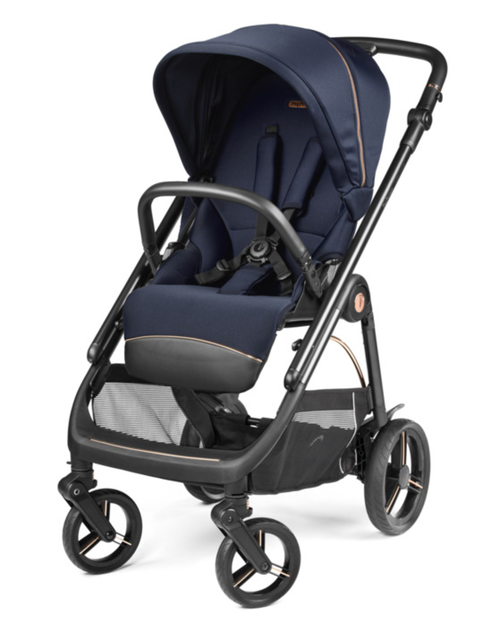 Trio veloce brio belvedere slk - blue shine - peg perego