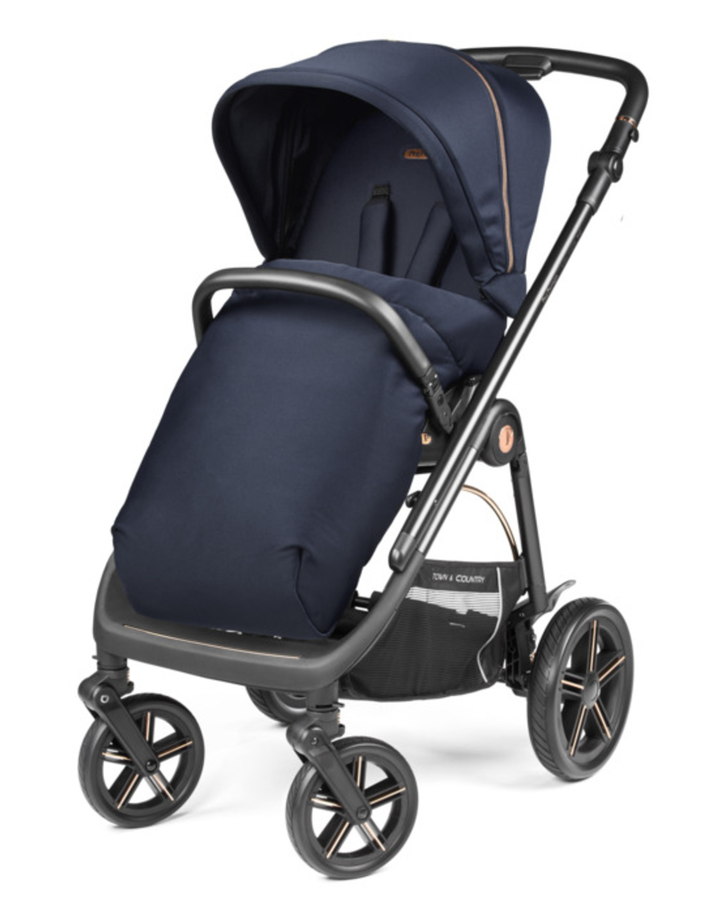 Trio veloce tc brio belvedere lounge - blue shine - peg perego