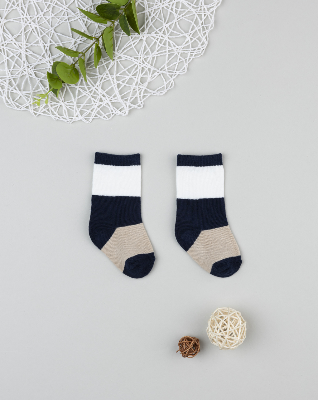 Gambaletto bimbo color block