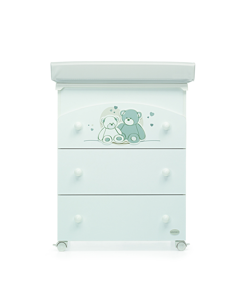 Bagnetto fasciatoio mascotte bianco di foppapedretti