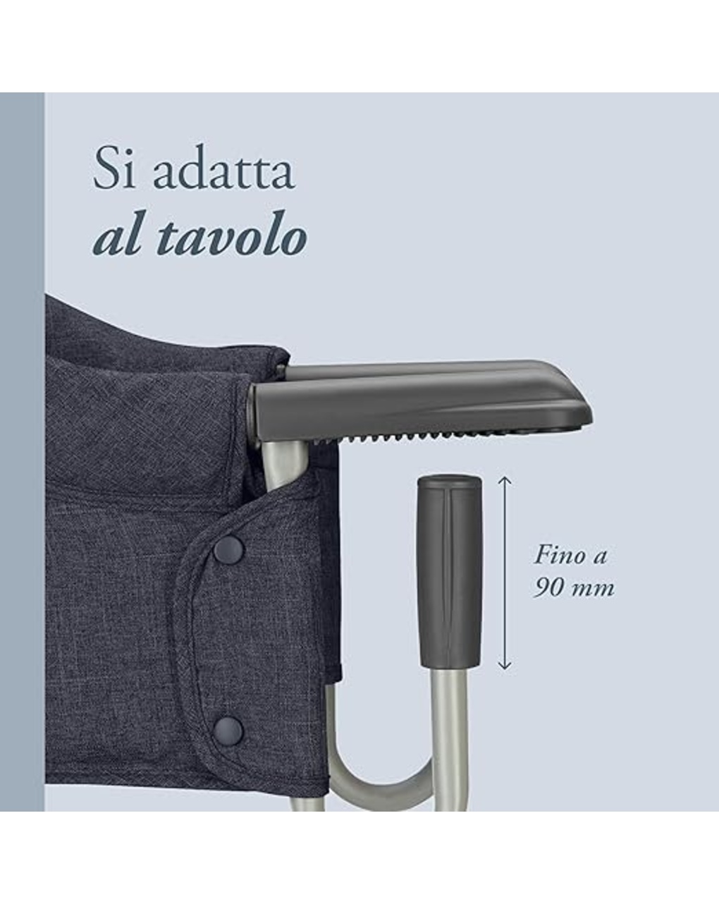 Seggiolino da tavola fast ocean navy - inglesina