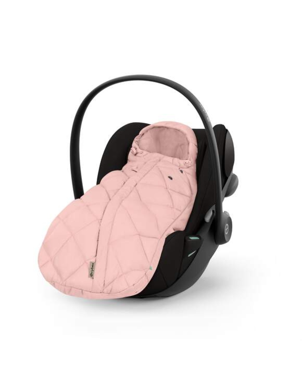 Sacco coprigambe snøgga mini 2 candy pink light pink - cybex