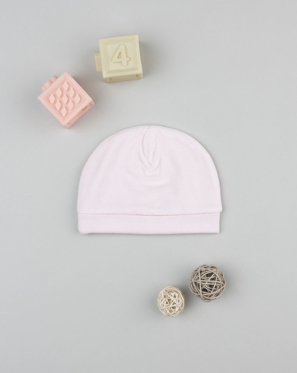 Berretto cuculo rosa bimba