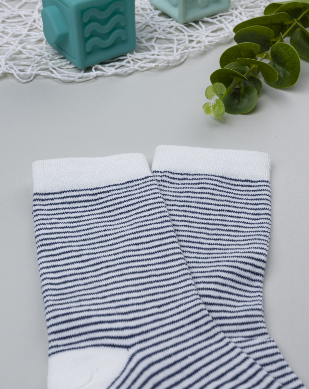 Gambaletto bambino grigio/panna