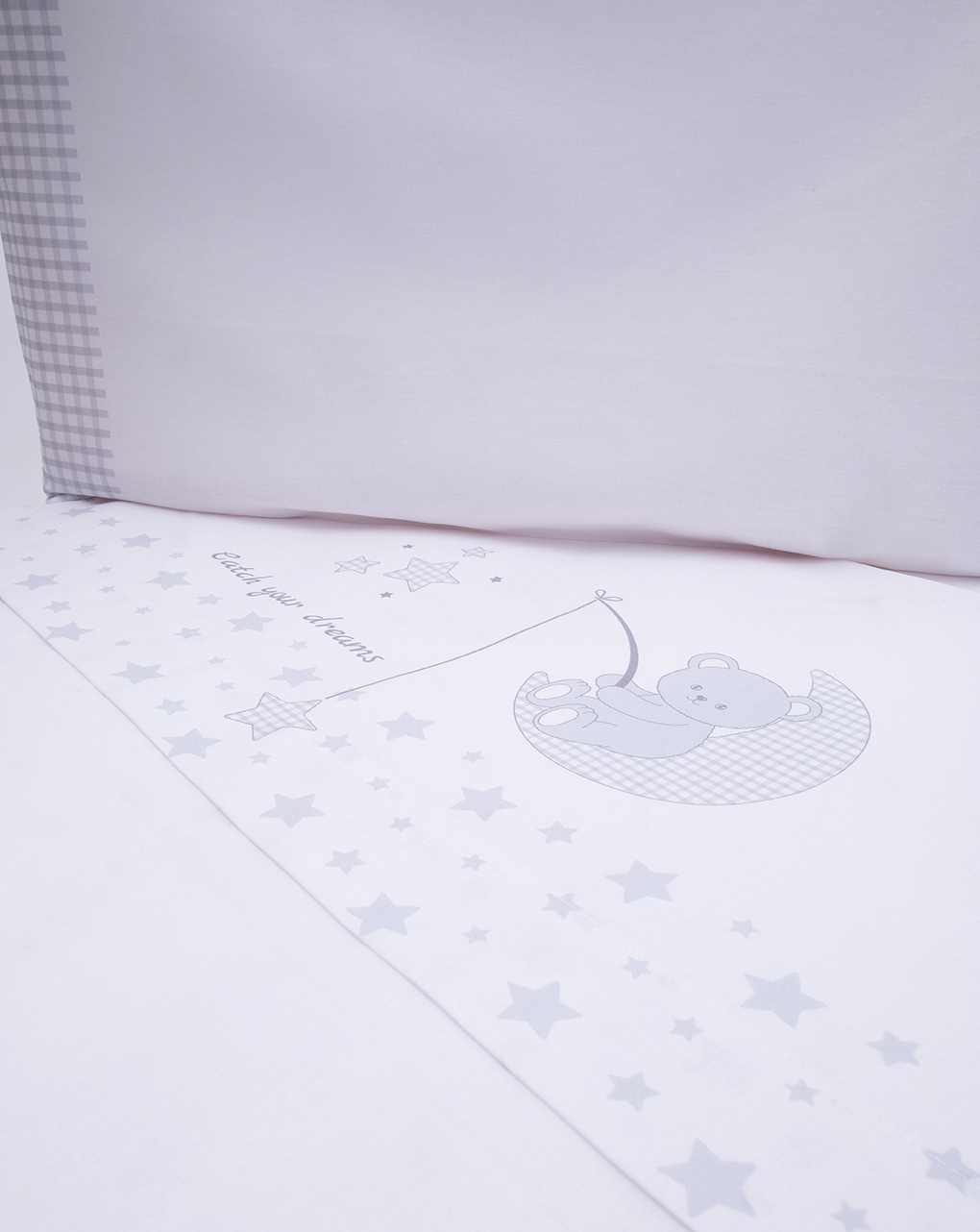 Set letto unisex "orsetto e luna"