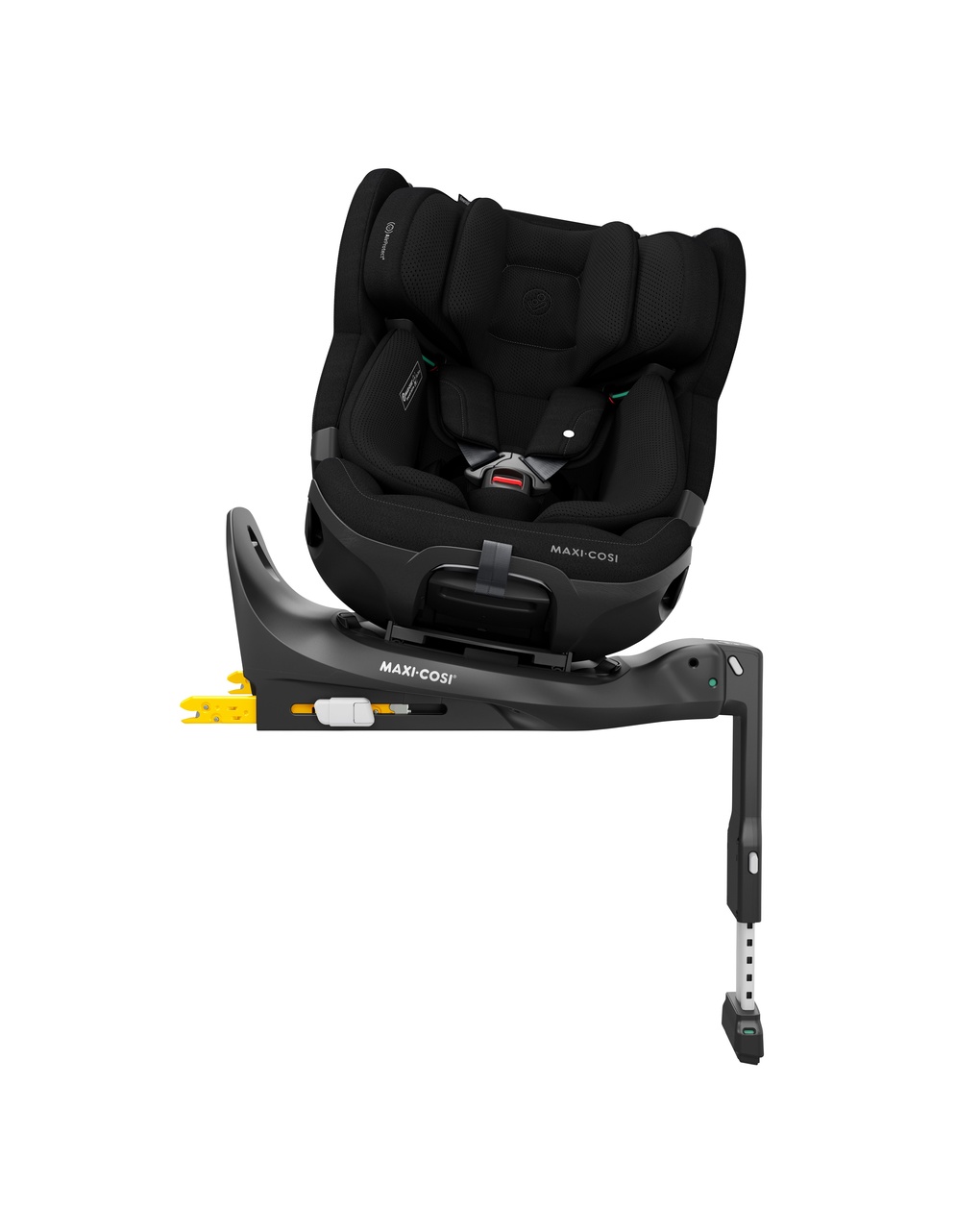 Seggiolino auto evolutivo emerald 360 pro authentic black 40-150cm (base integrata) - maxi cosi