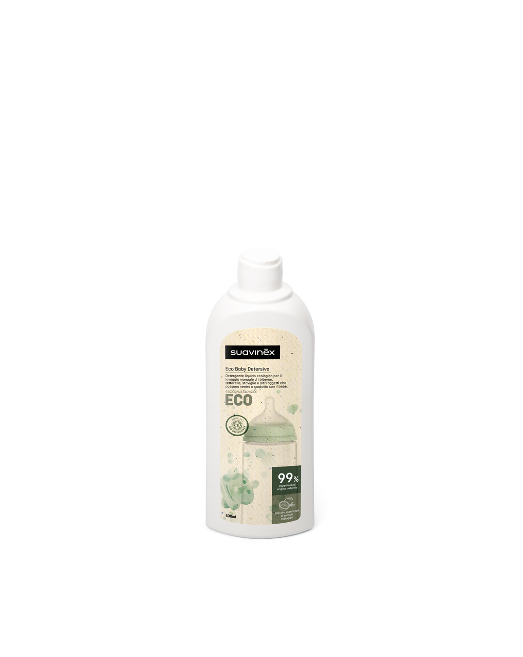 Eco baby detersivo biberon e tettarelle 500 ml - suavinex