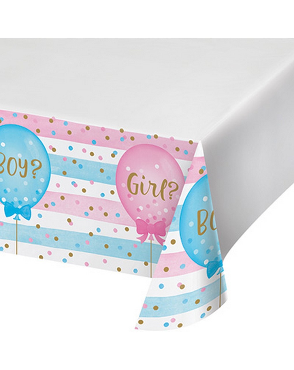 Tovaglia plastica 137x259 cm - 1 pezzo - gender reveal