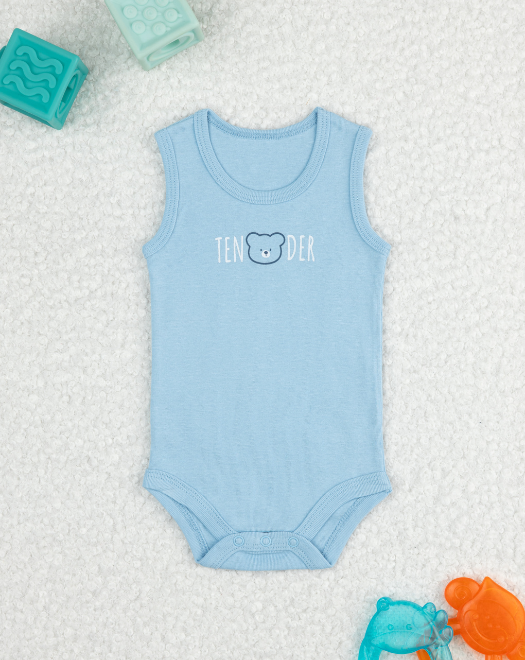 Body bimbo azzurro teddy