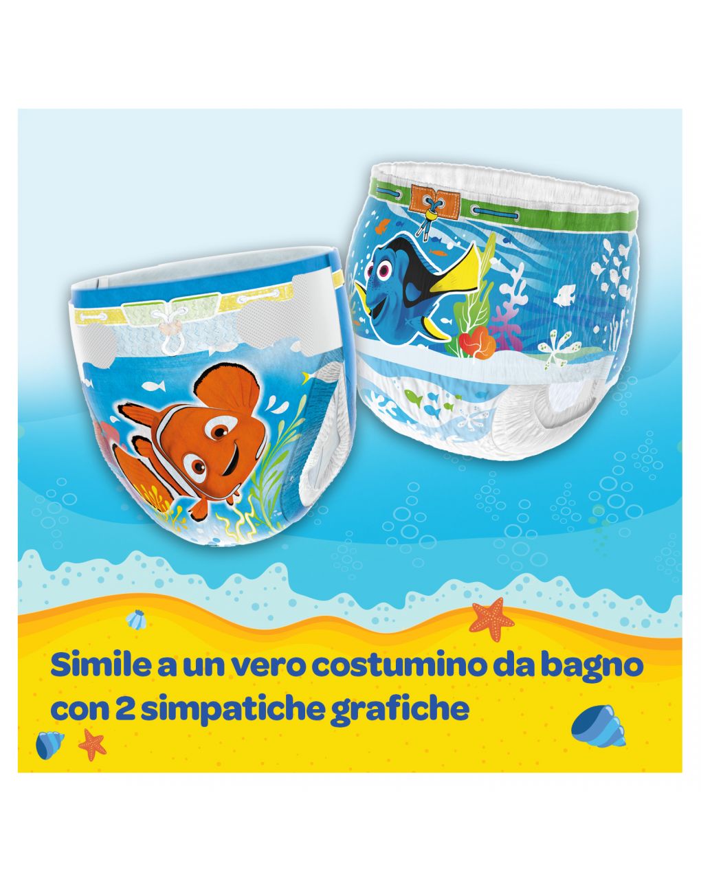 Huggies – little swimmers pacco doppio tg. 3-4 (20 pz)