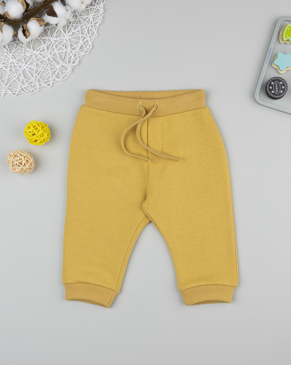 Pantalone bimbo giallo