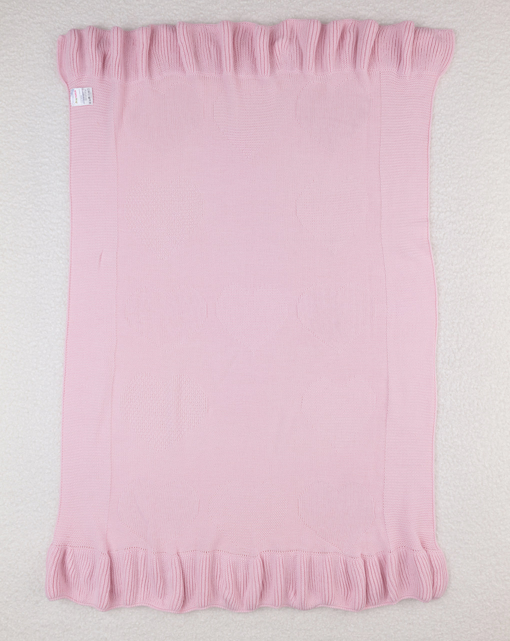 Coperta neonata rosa