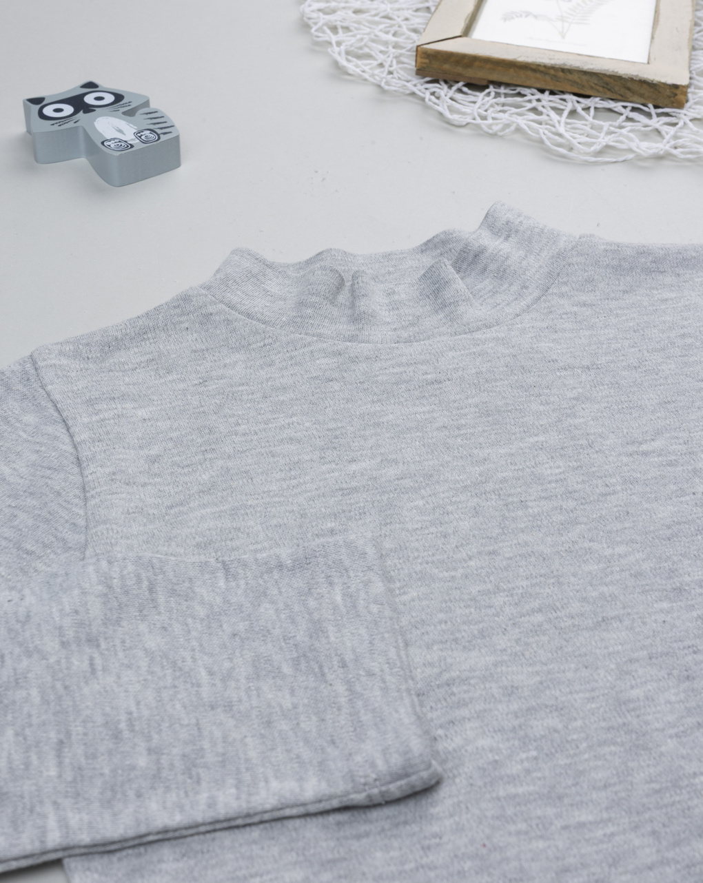 Lupetto bambino grigio